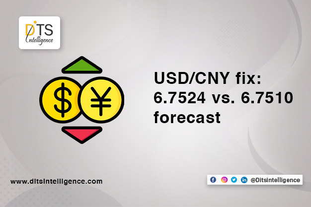 2.	USD/CNY fix: 6.7524 vs. 6.7510 forecast