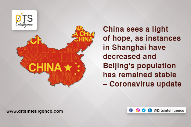 China sees a light of hope, as instances in Shanghai have decreased and Beijing's population has remained stable – Coron