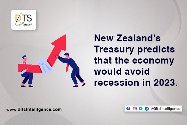 New Zealand's Treasury predicts that the economy would avoid recession in 2023.