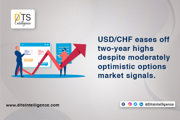 USD/CHF eases off two-year highs despite moderately optimistic options market signals