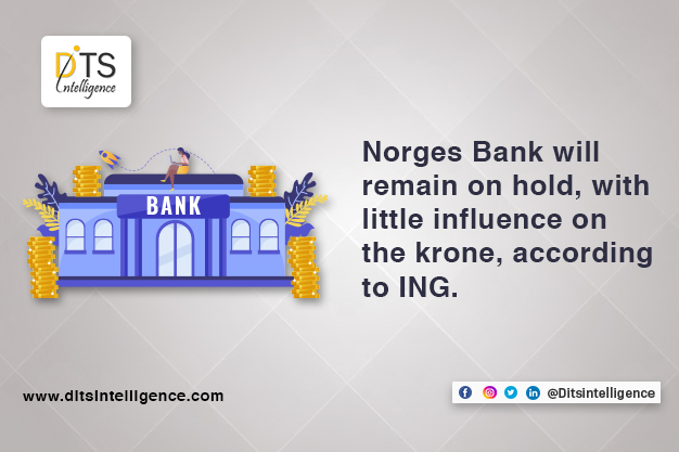 Norges Bank will remain on hold, with little influence on the krone, according to ING.