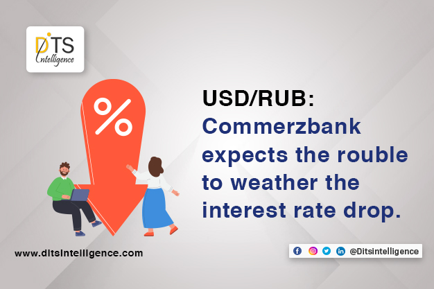 USD/RUB: Commerzbank expects the rouble to weather the interest rate drop.